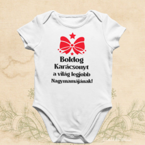 Boldog Karácsonyt A világ legjobb Nagymamájának!