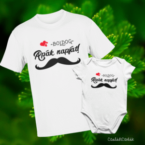 .Boldog Apák napját apa&baba szett