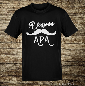 A legjobb apa(fekete póló)